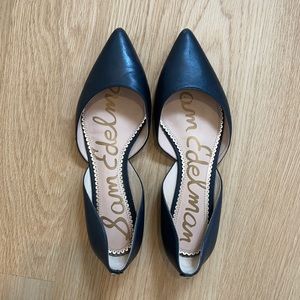 Sam Edelman Rodney Pointy Toe d’Orsay Flat black